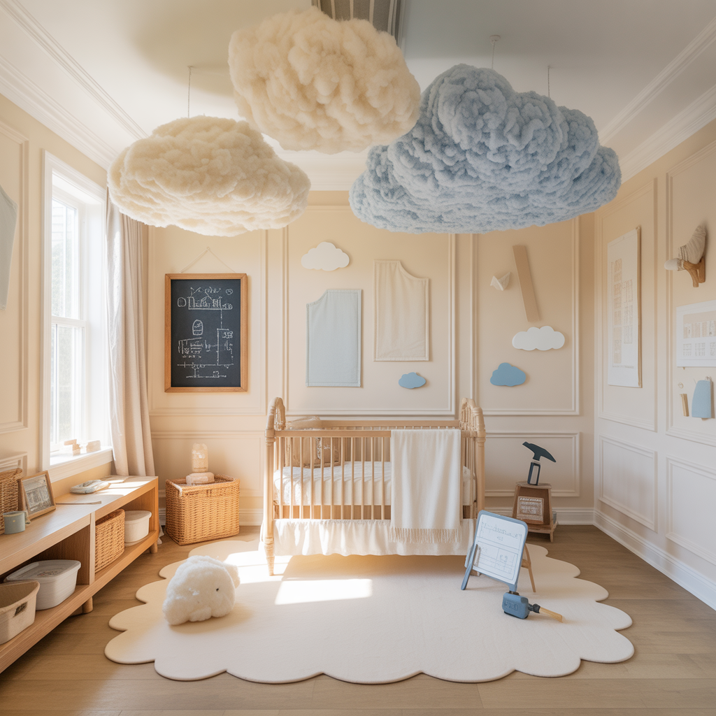 baby shower clouds ideas