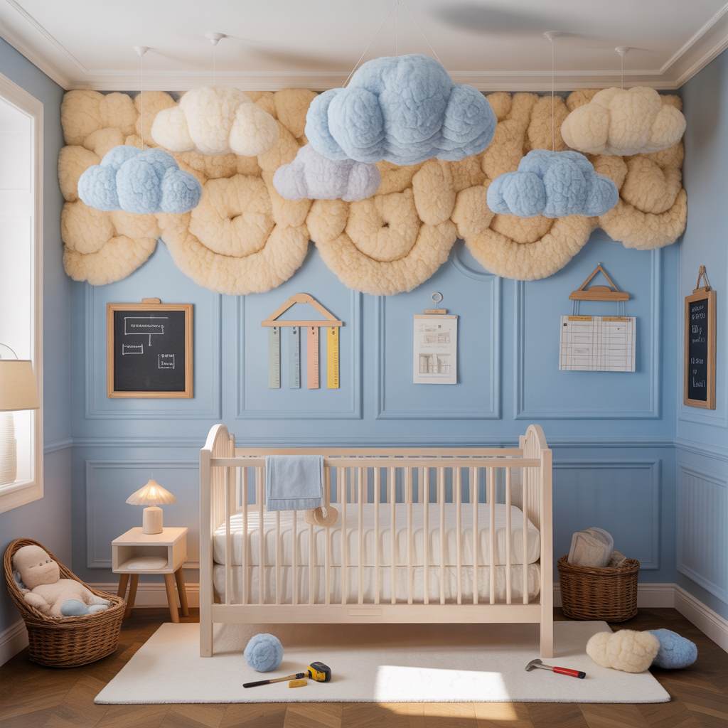 baby shower clouds ideas