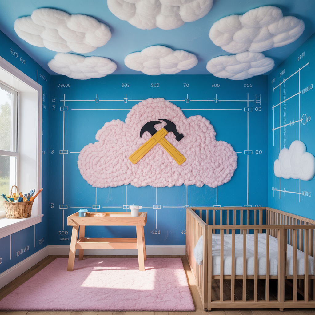 baby shower clouds ideas