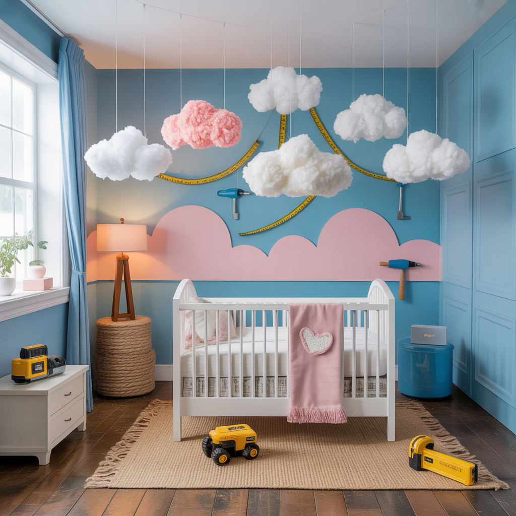 baby shower clouds ideas