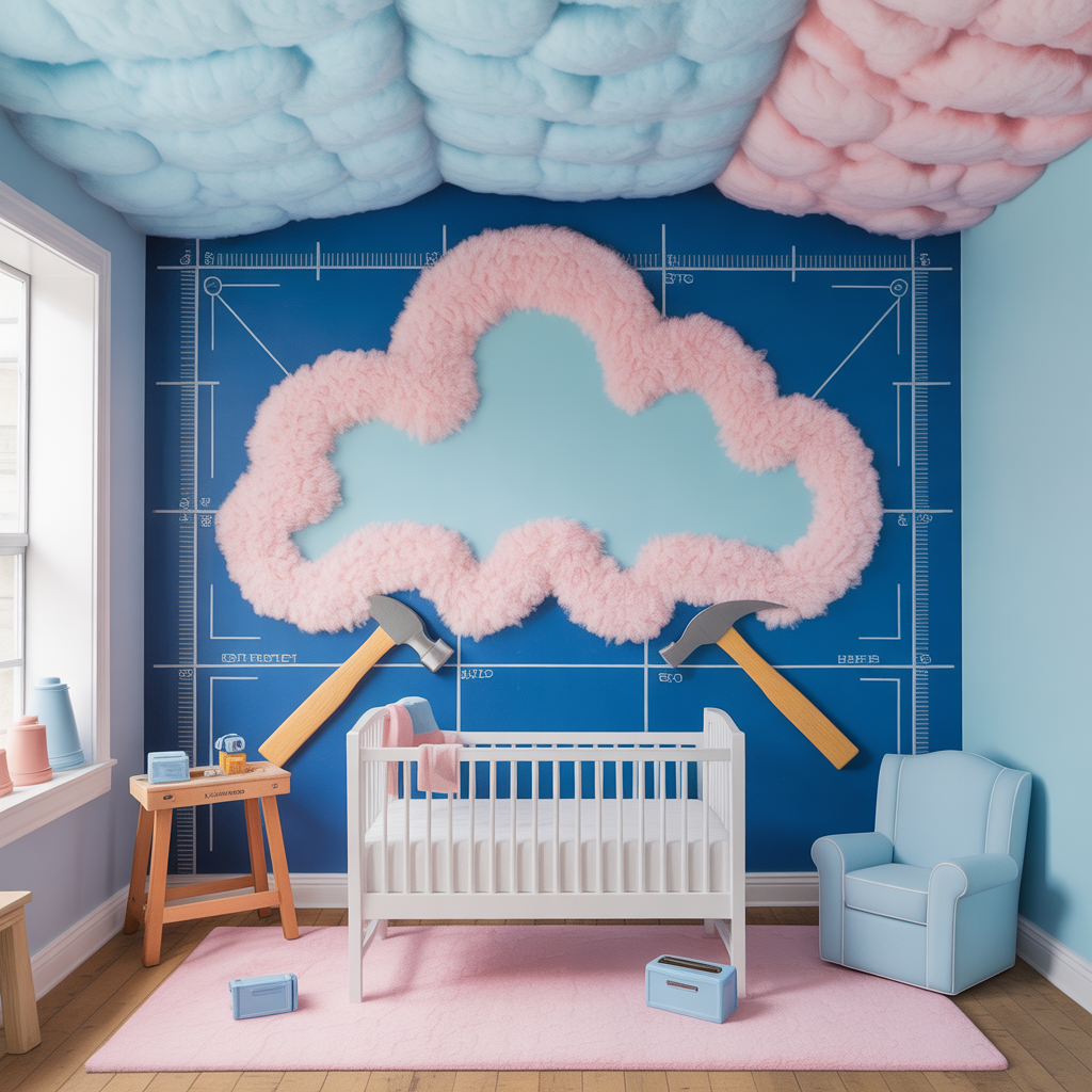 baby shower clouds ideas