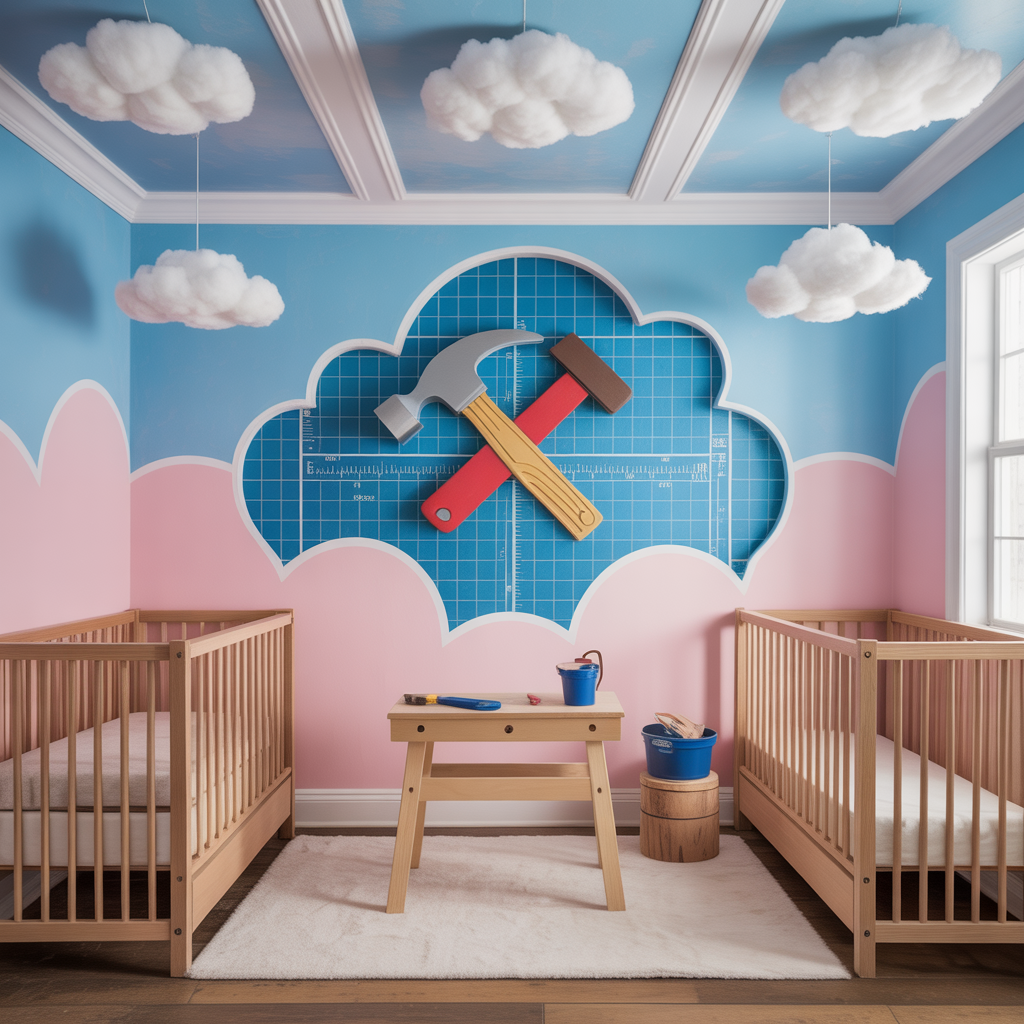 baby shower clouds ideas
