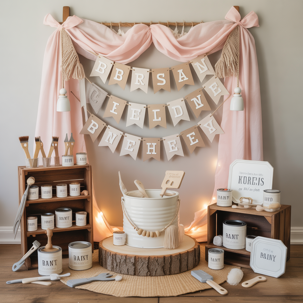 baby shower unique decoration