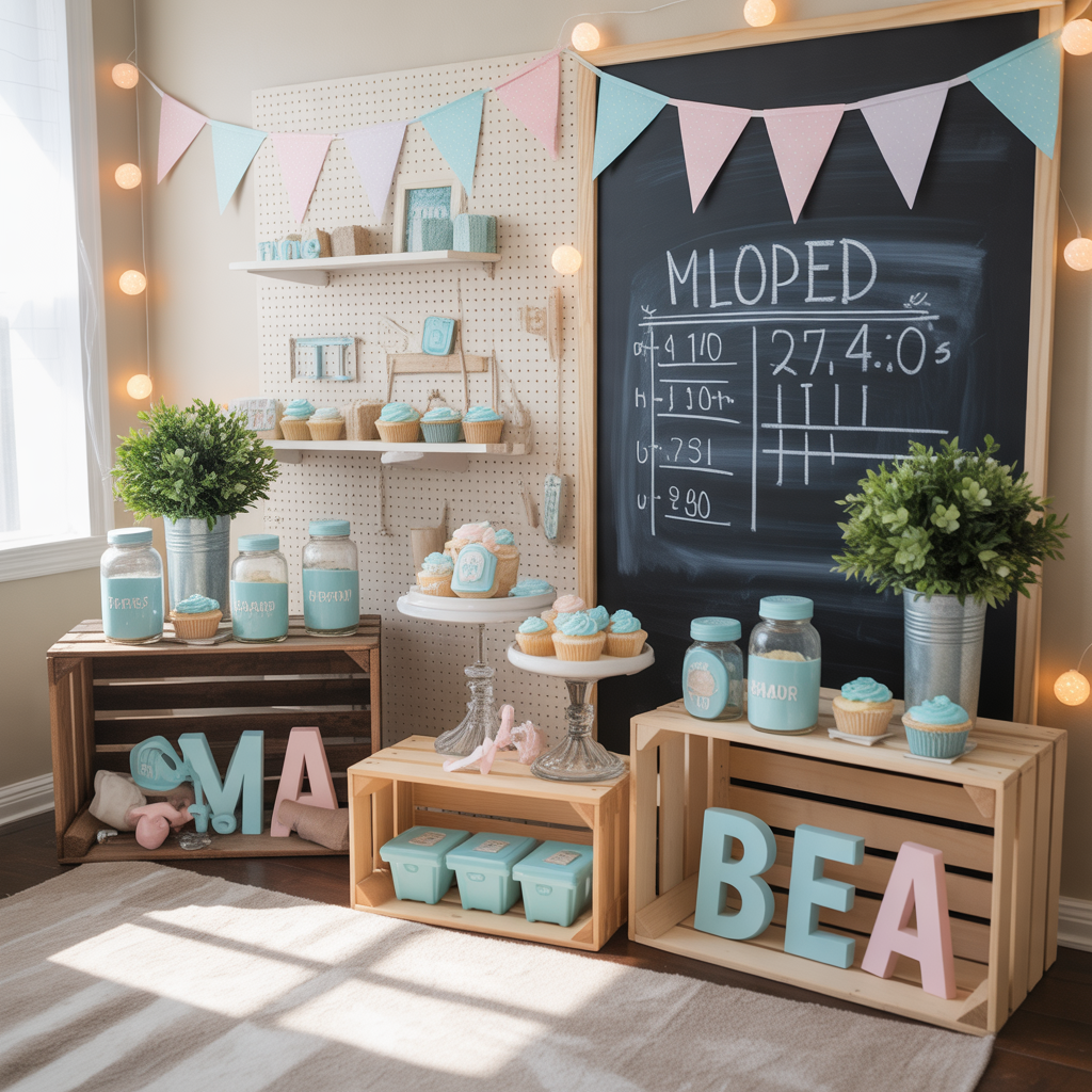 baby shower unique decoration