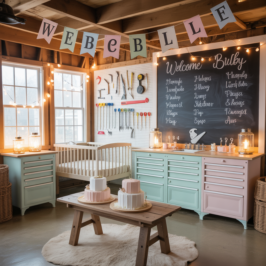 baby shower unique decoration