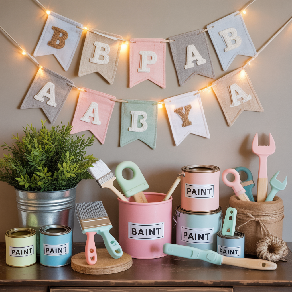 baby shower unique decoration