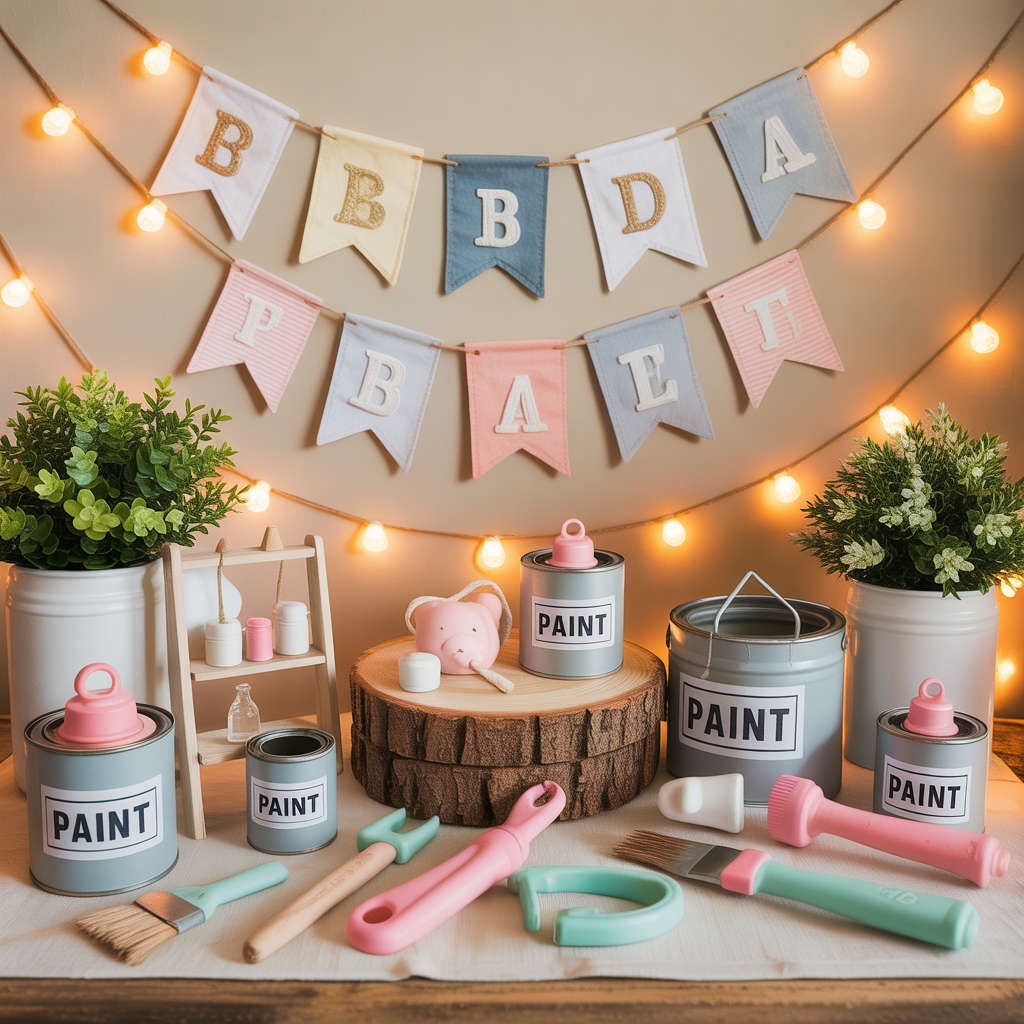 baby shower unique decoration