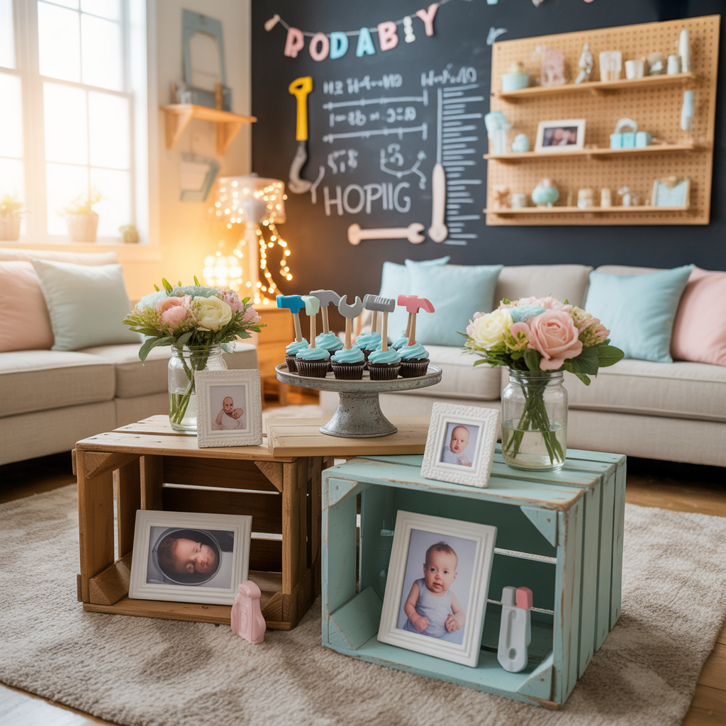 baby shower unique decoration