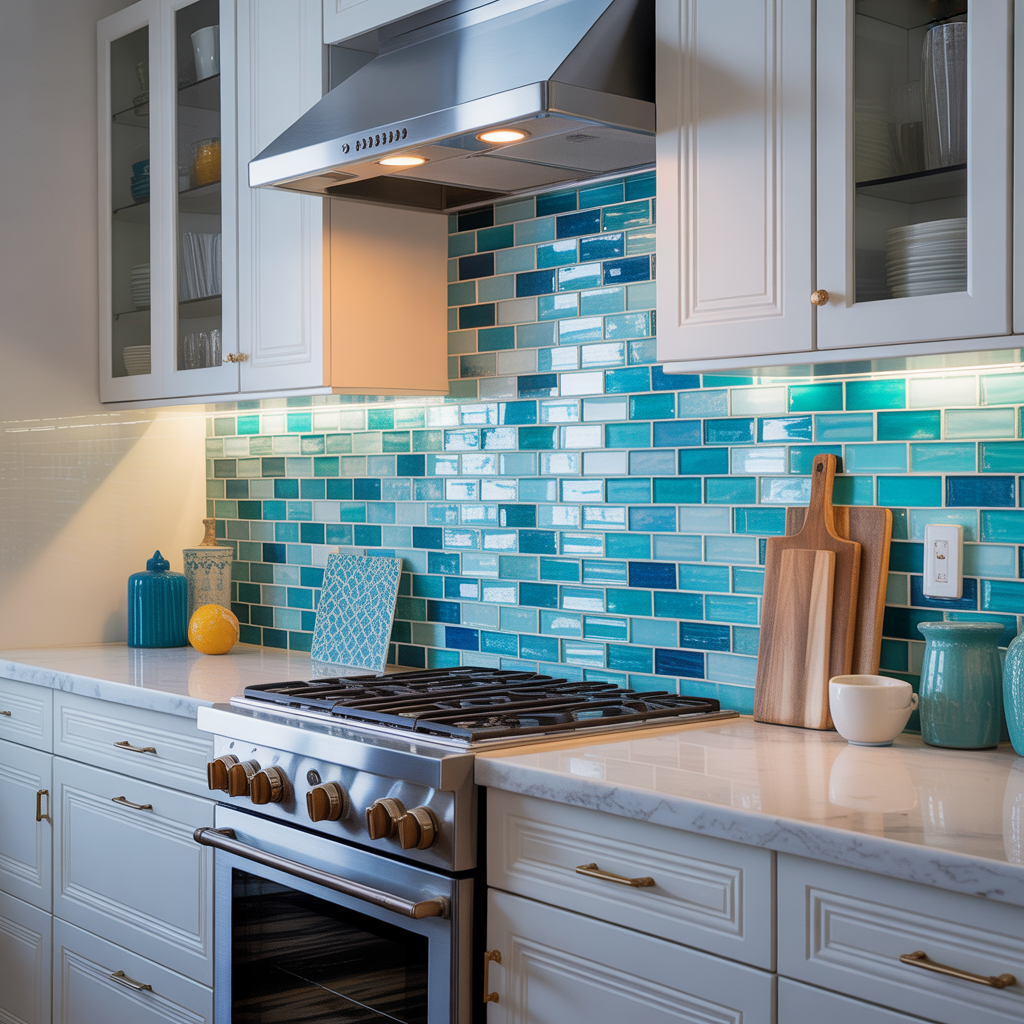 backsplash ideas for white cabinet kitchen