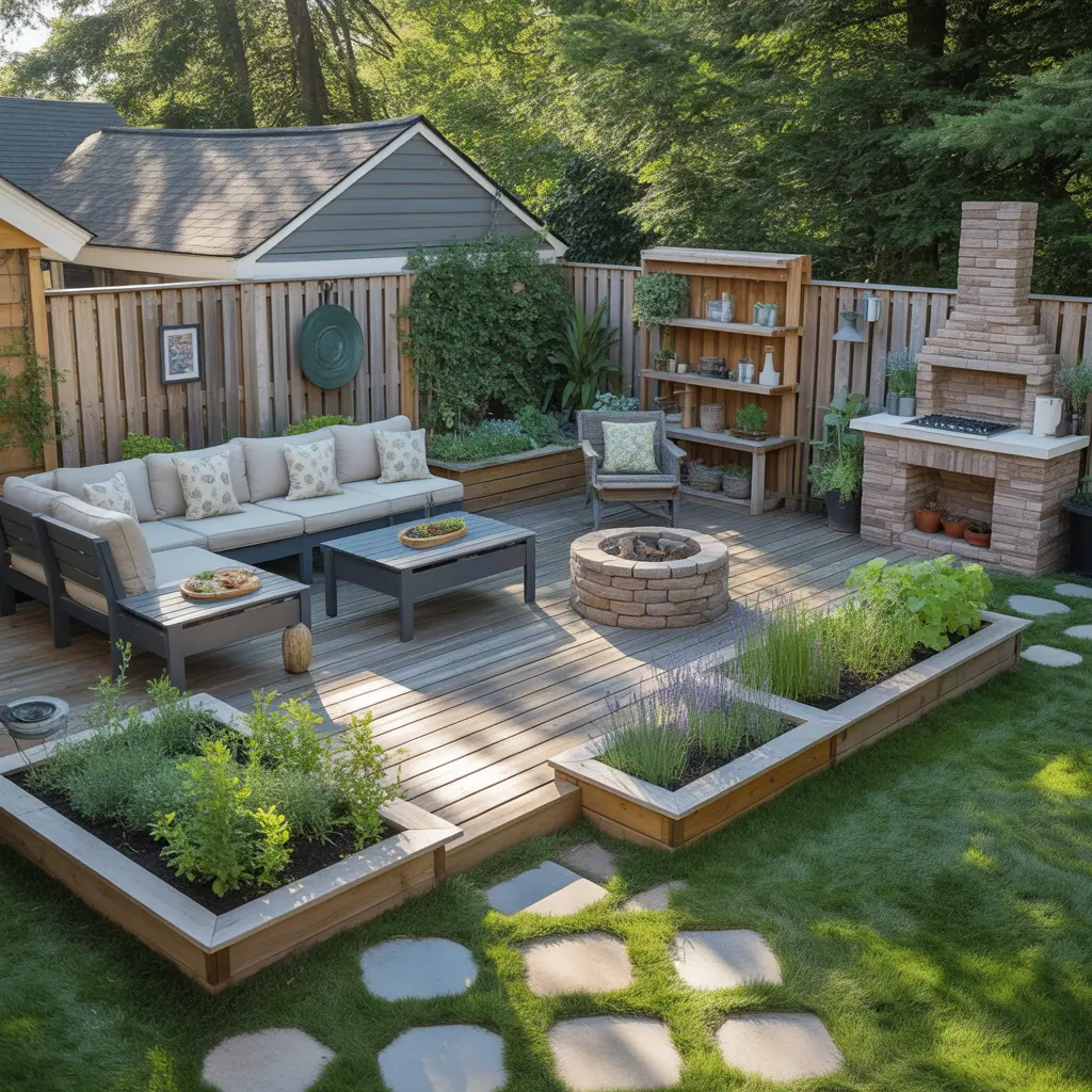 backyard ideas for medium yards