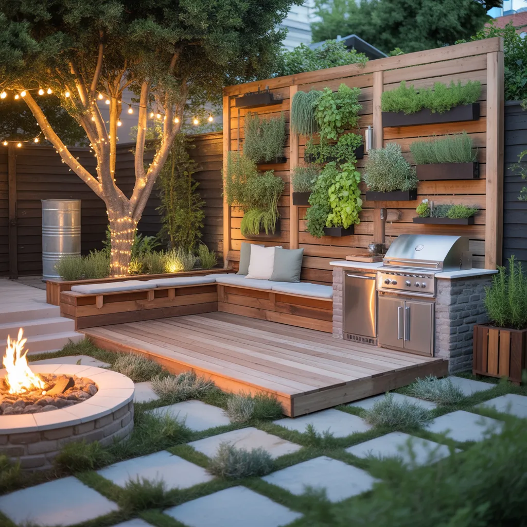 backyard ideas for medium yards