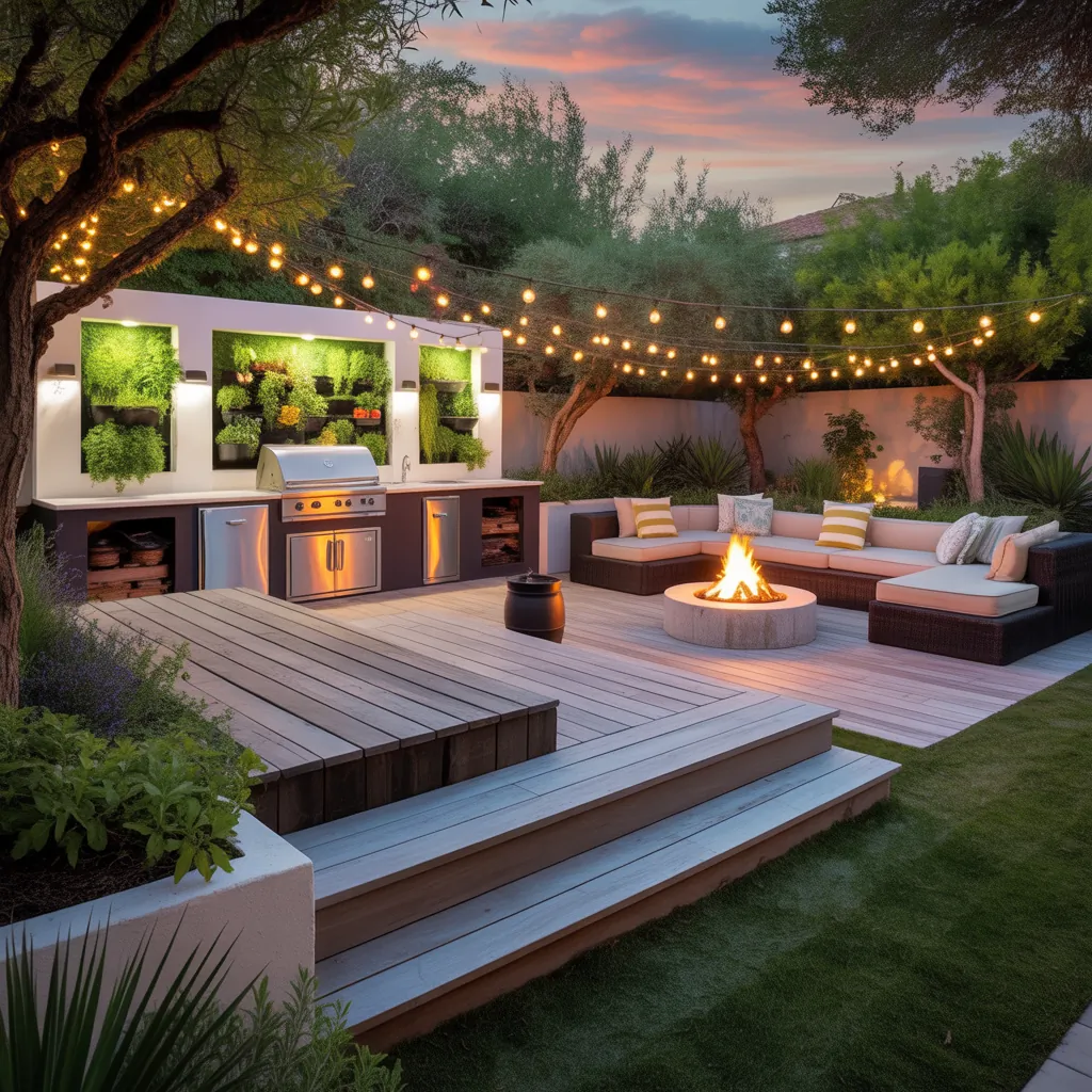 backyard ideas for medium yards