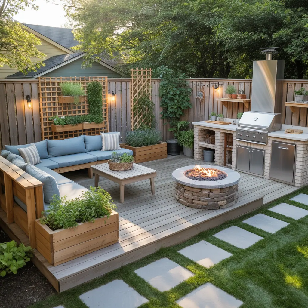 backyard ideas for medium yards