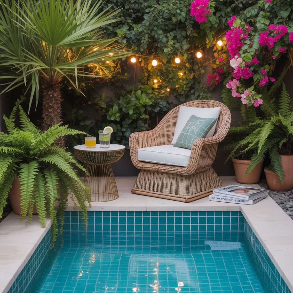 backyard mini pools small ideas