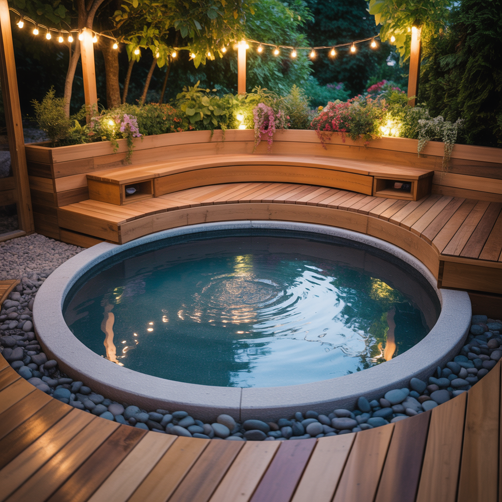 backyard mini pools small ideas