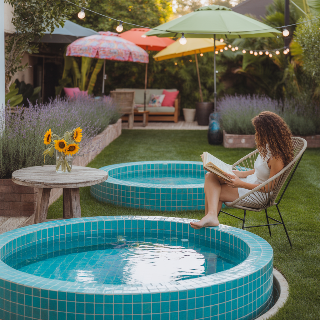 backyard mini pools small ideas