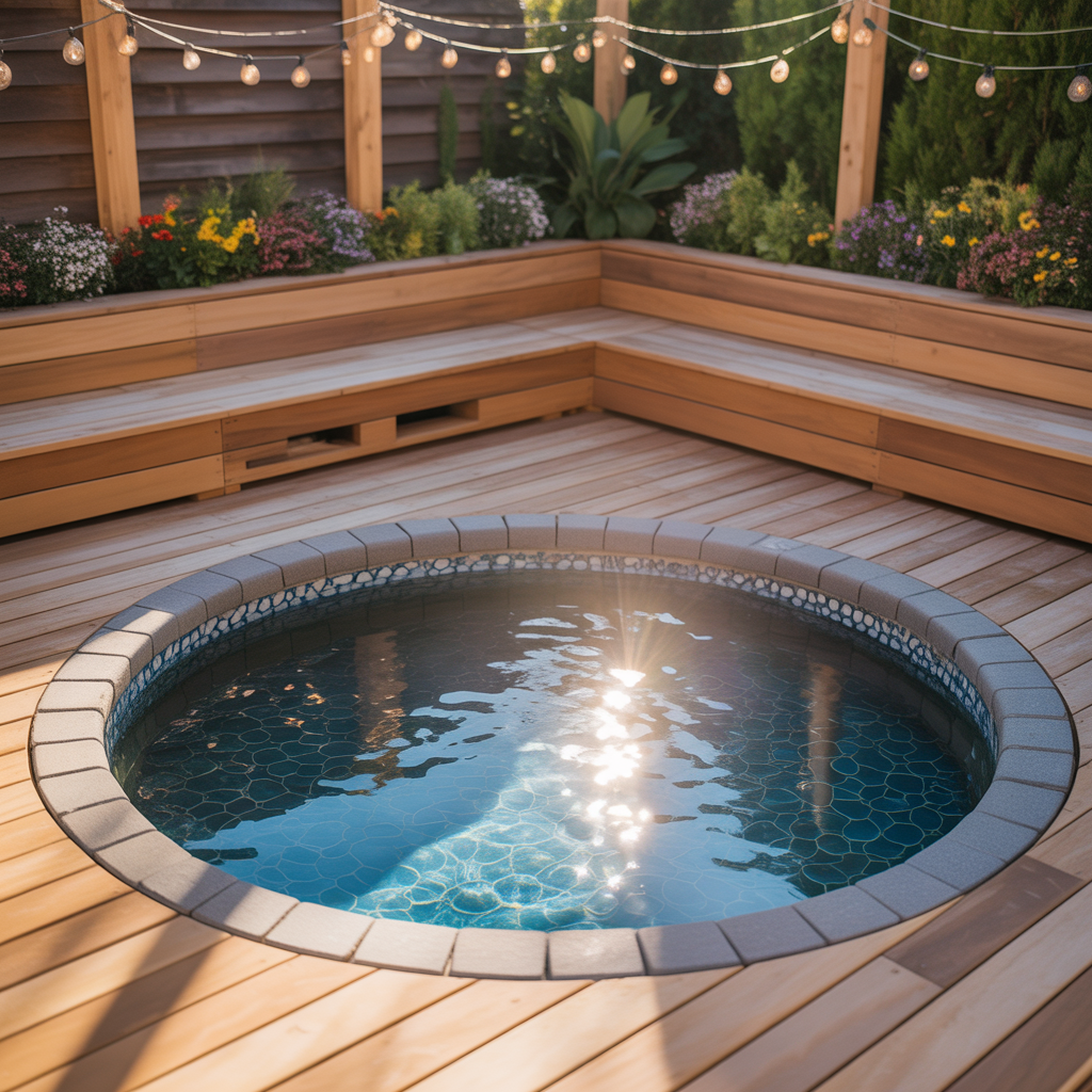 backyard mini pools small ideas