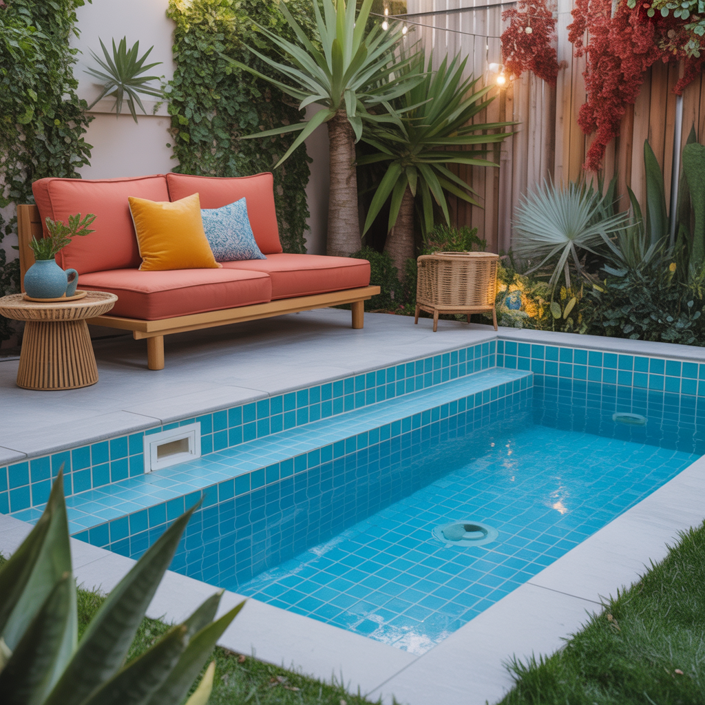 backyard mini pools small ideas