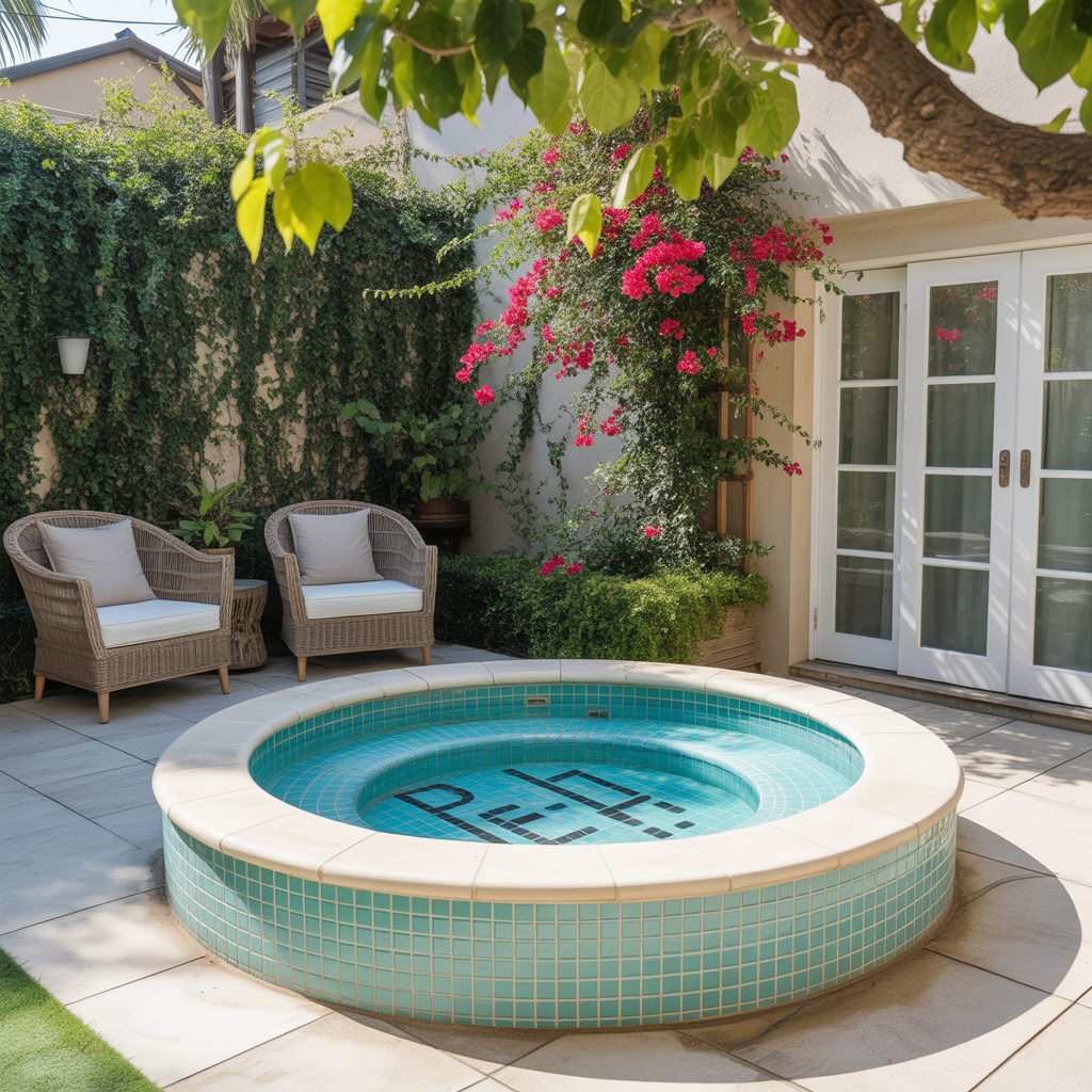 backyard mini pools small ideas