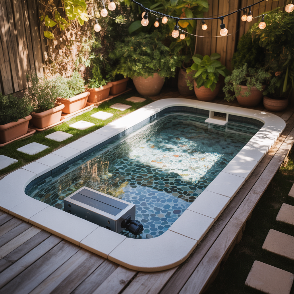 backyard mini pools small ideas