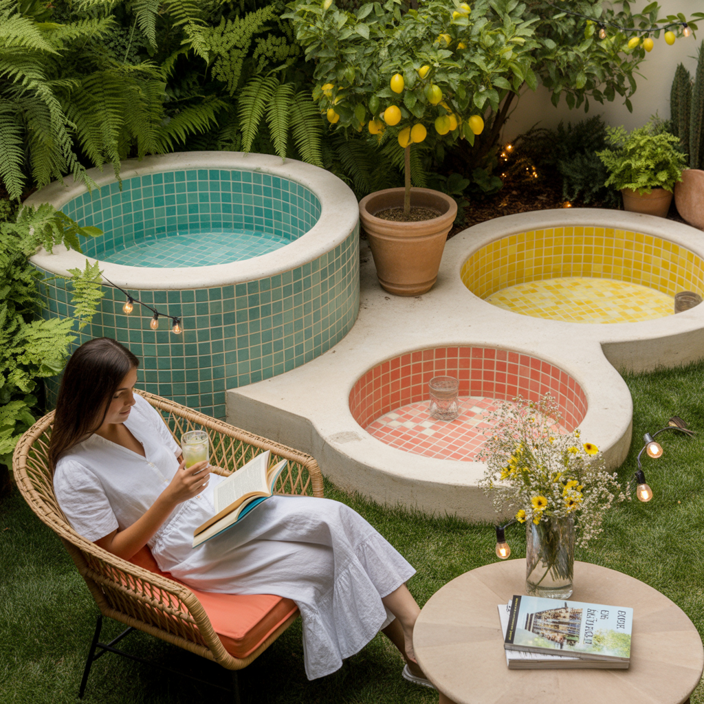 backyard mini pools small ideas