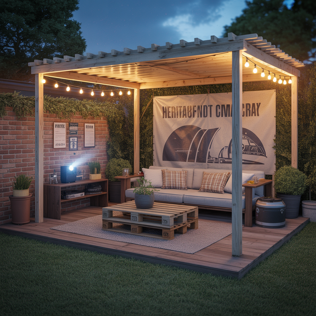 backyard movie night themes