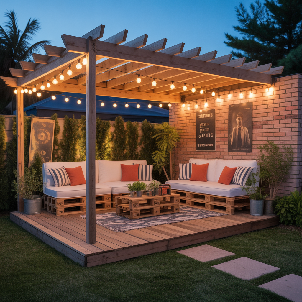 backyard movie night themes