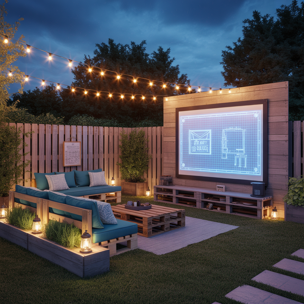 backyard movie night themes
