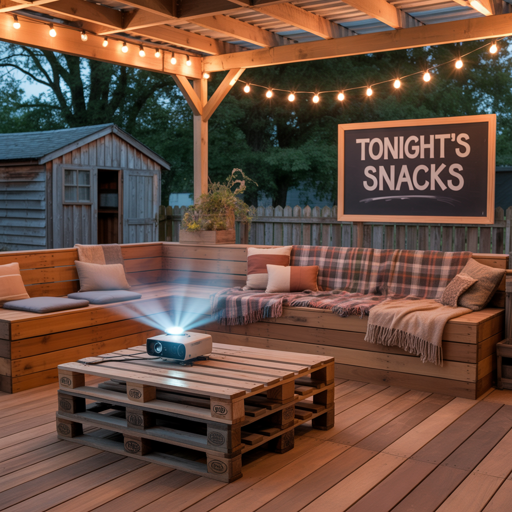 backyard movie night themes