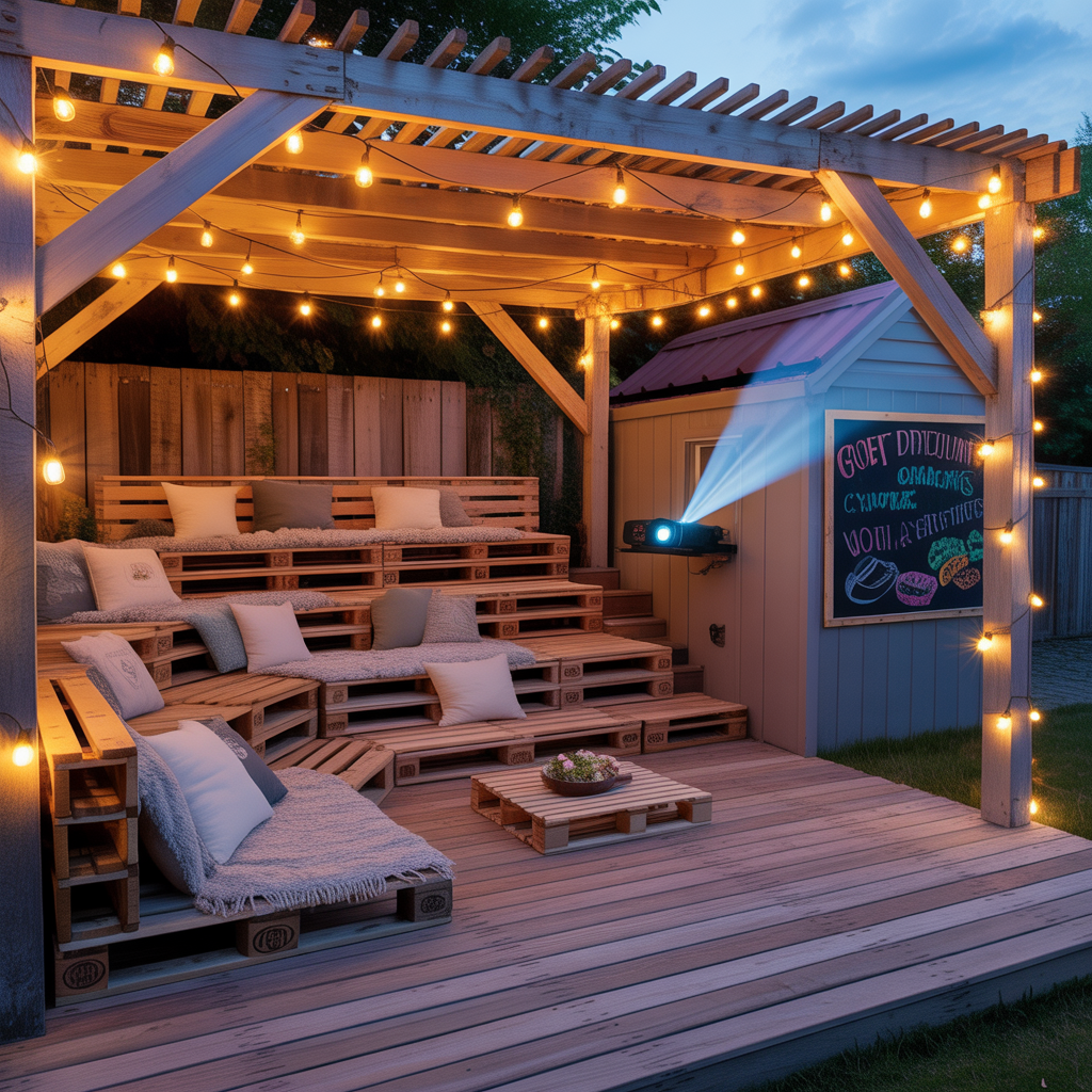 backyard movie night themes