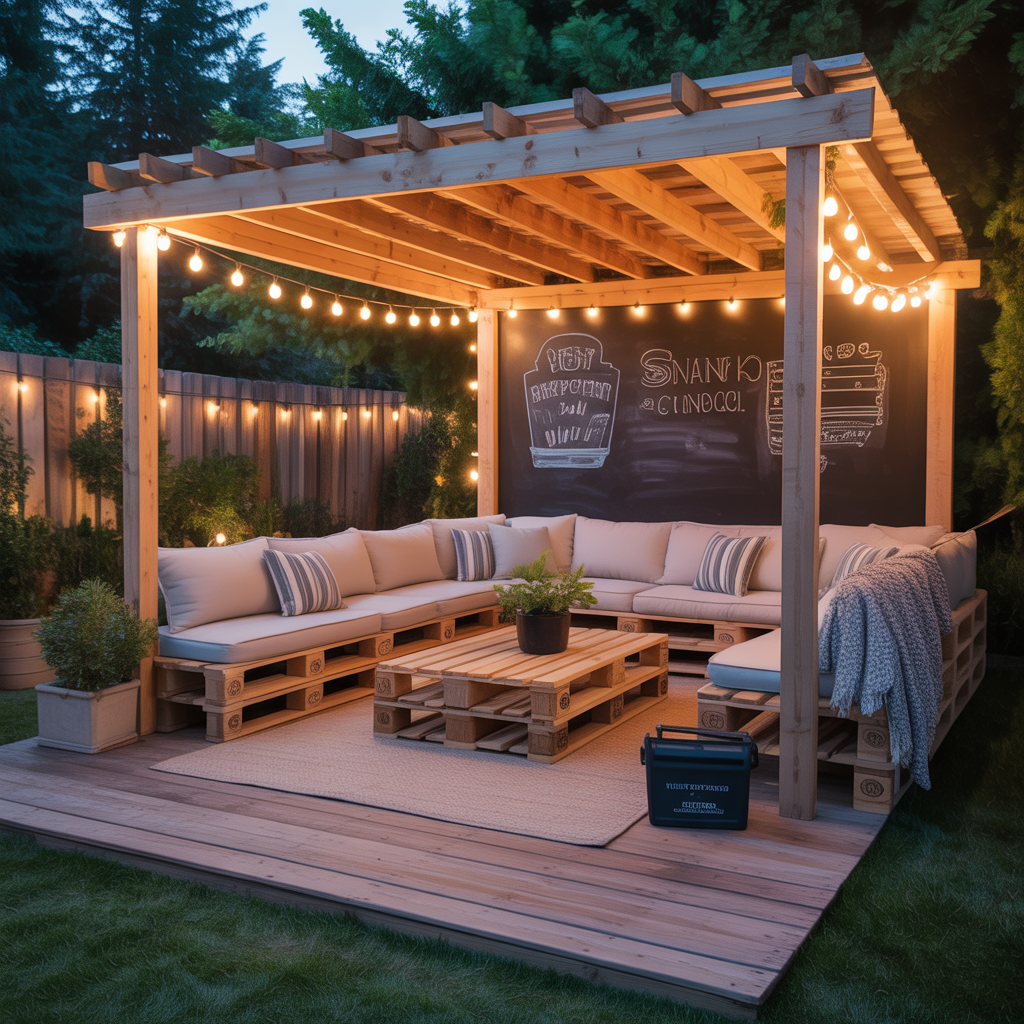 backyard movie night themes