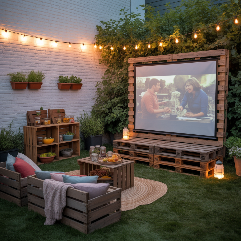 backyard movie night themes