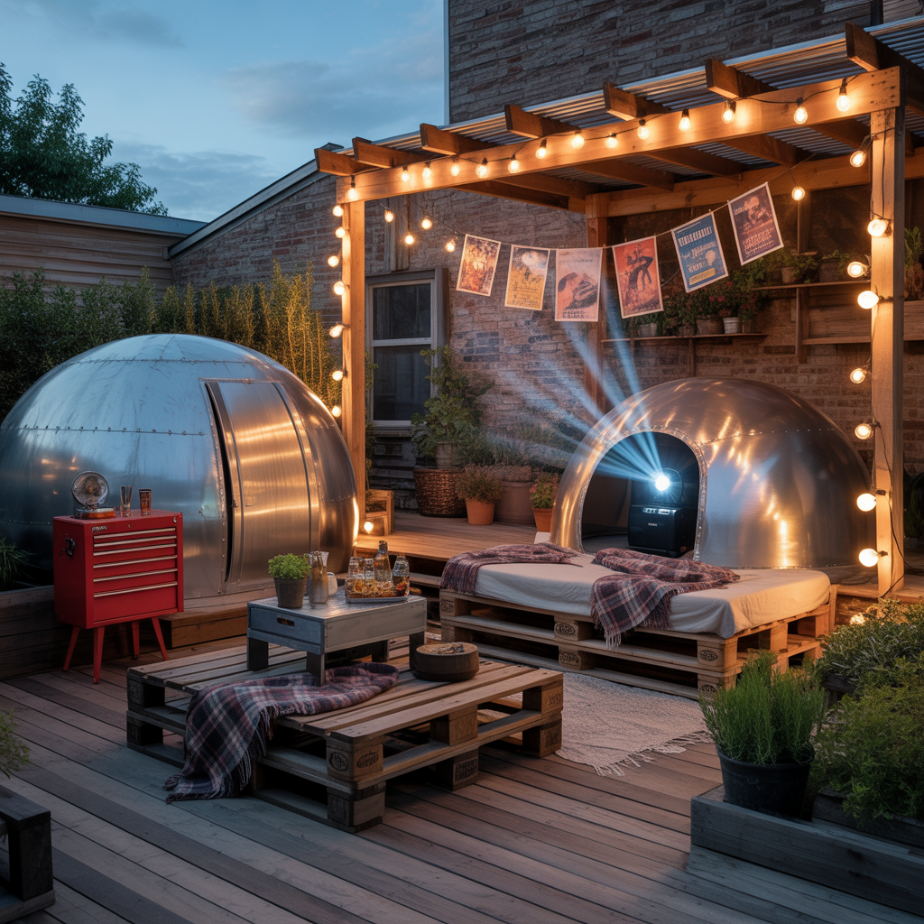 backyard movie night themes