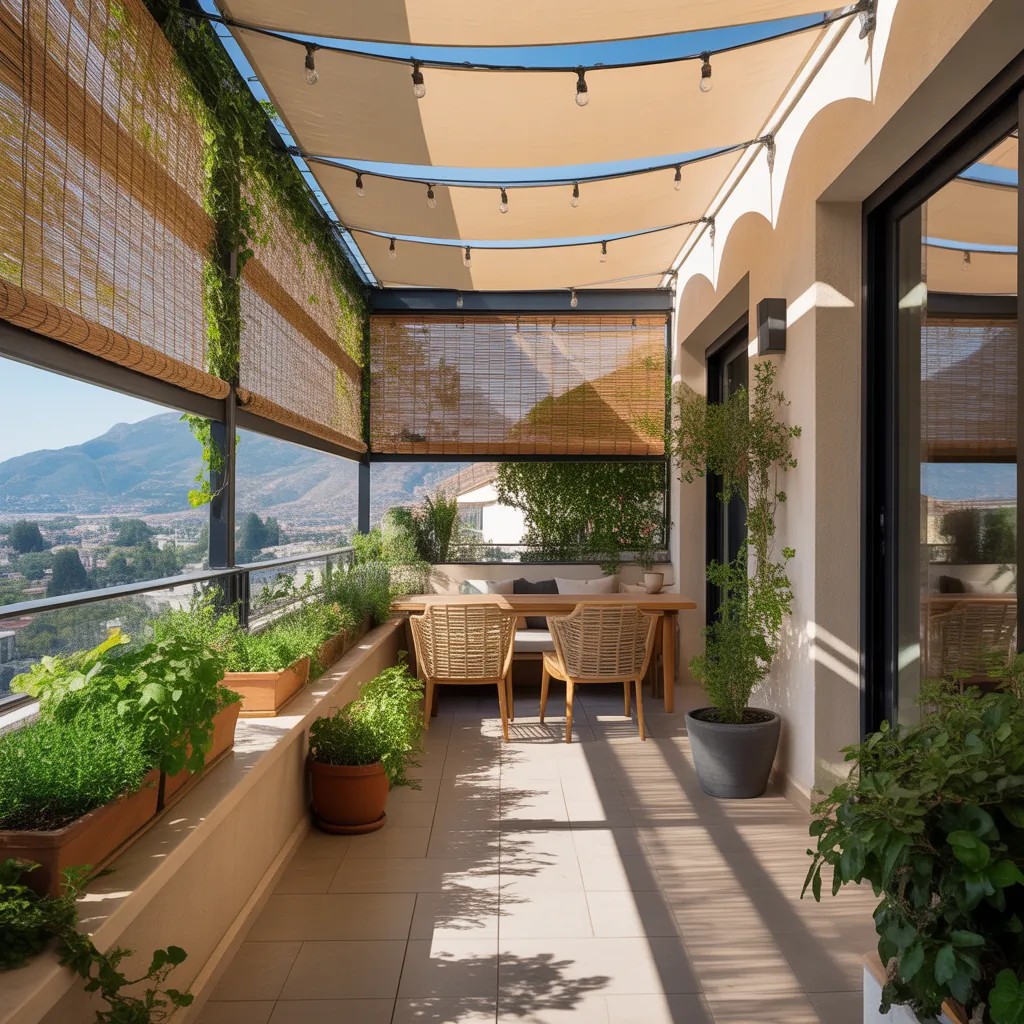 balcony shading ideas