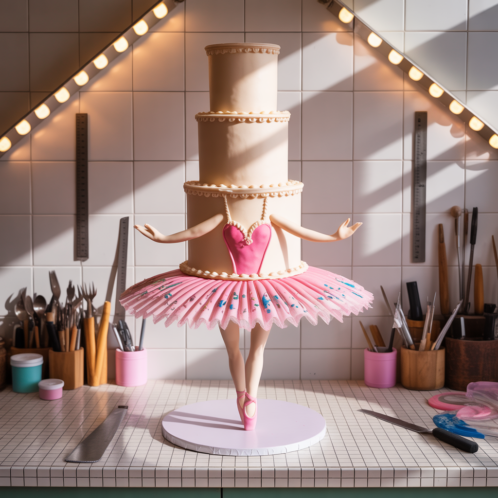 ballerina cake concept