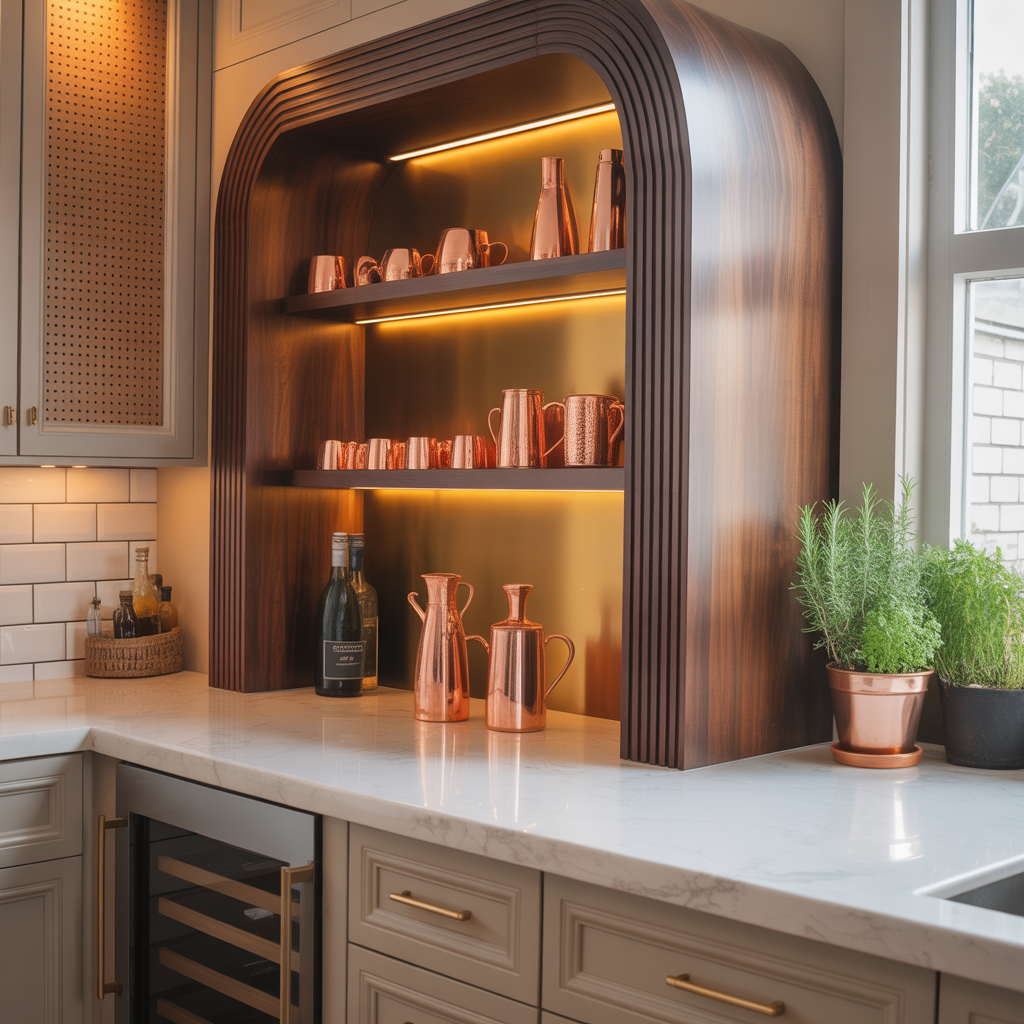 bar cabinet kitchen ideas