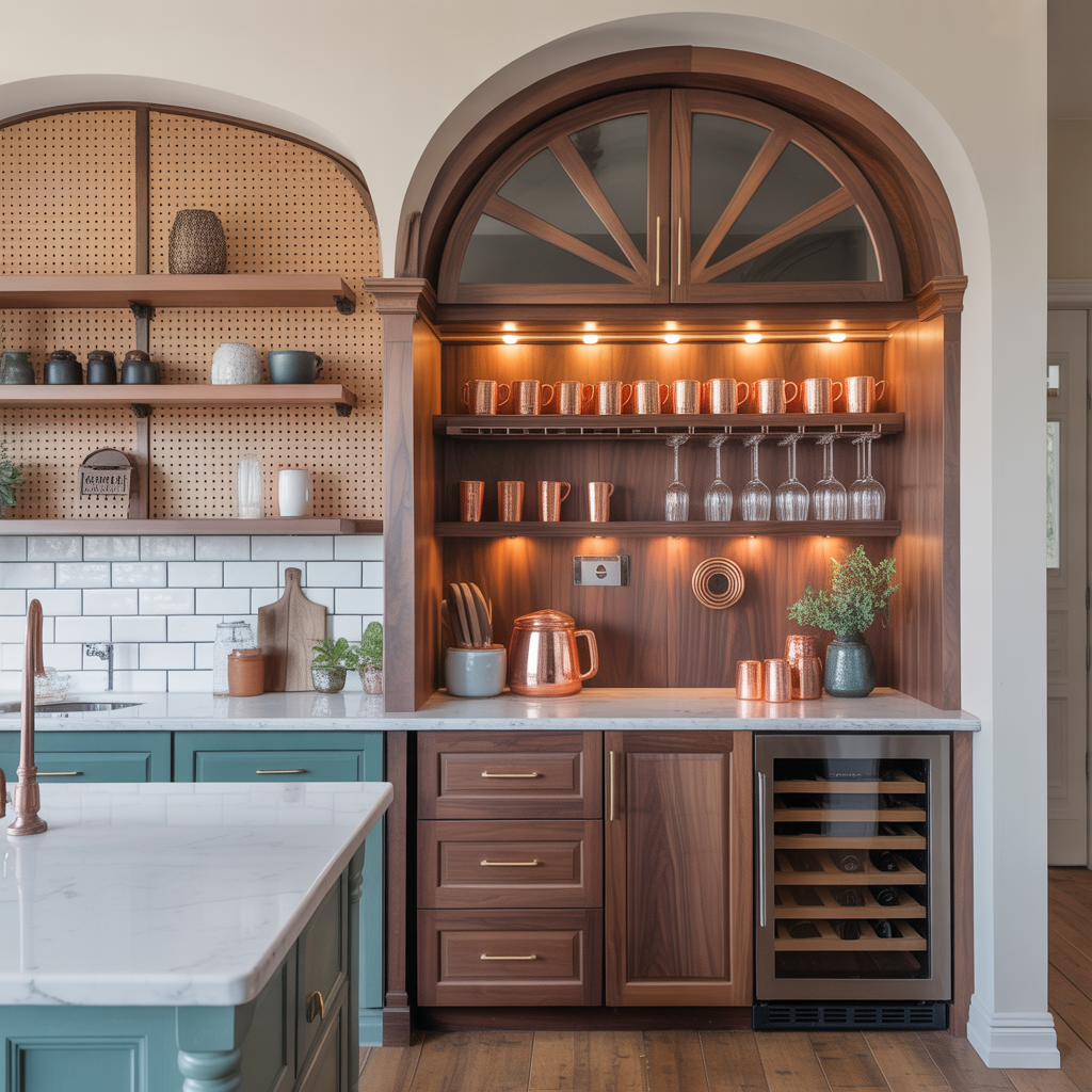 bar cabinet kitchen ideas