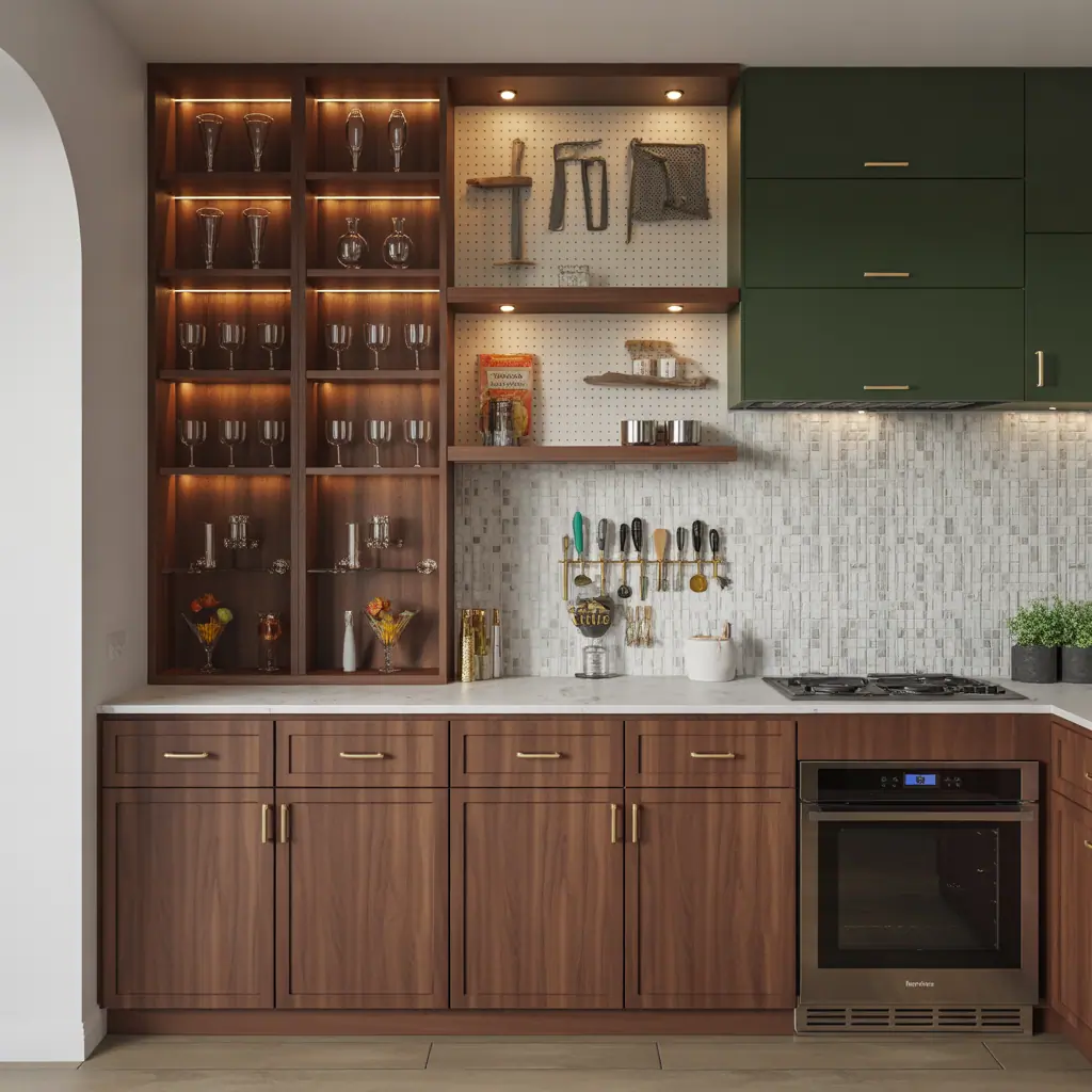 bar cabinet kitchen ideas