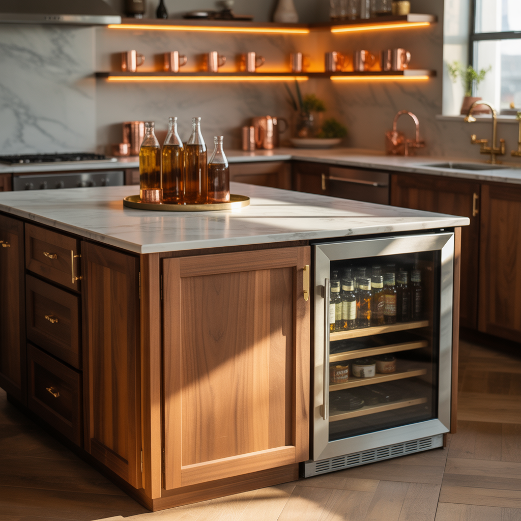bar cabinet kitchen ideas