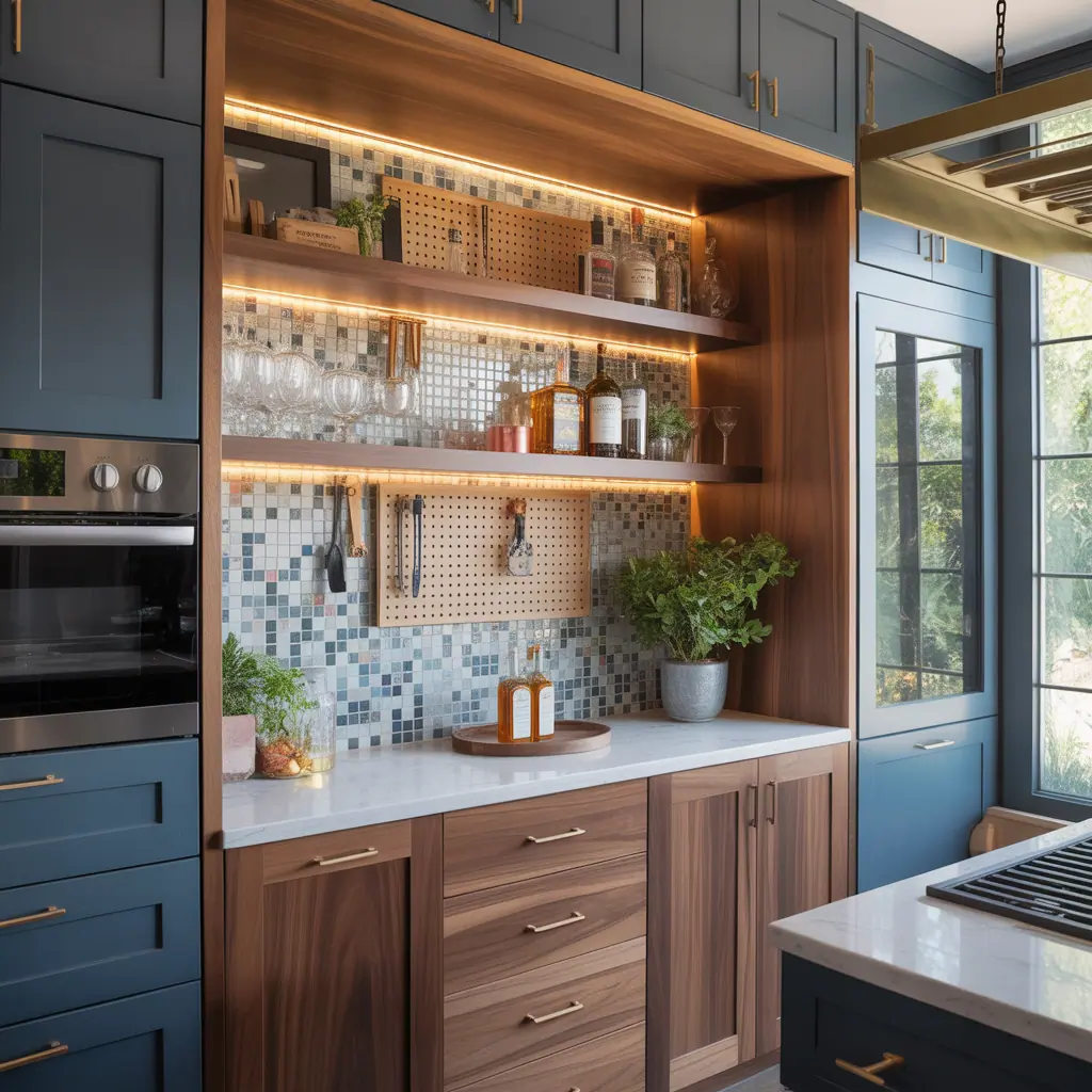 bar cabinet kitchen ideas