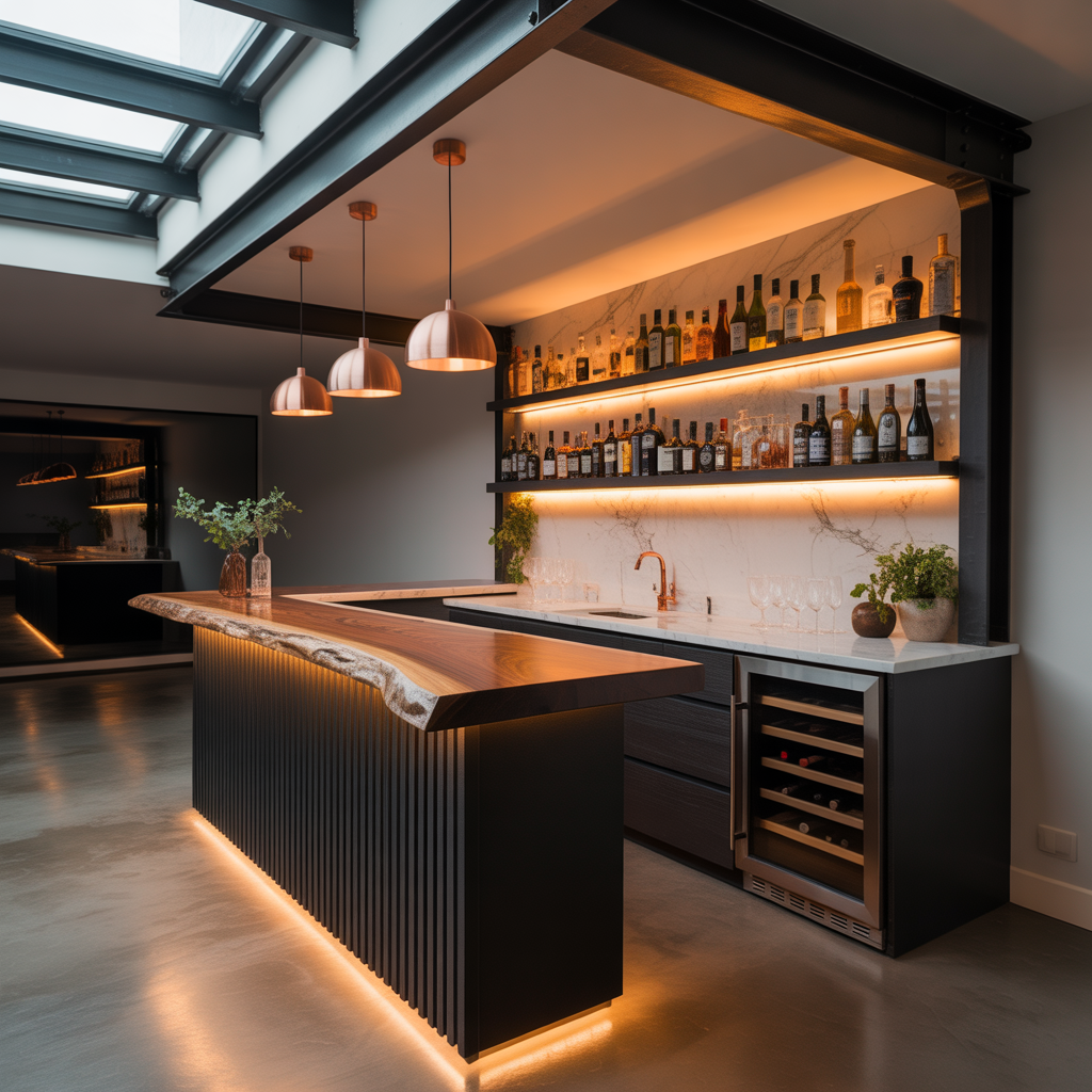 bar ideas for modern spaces