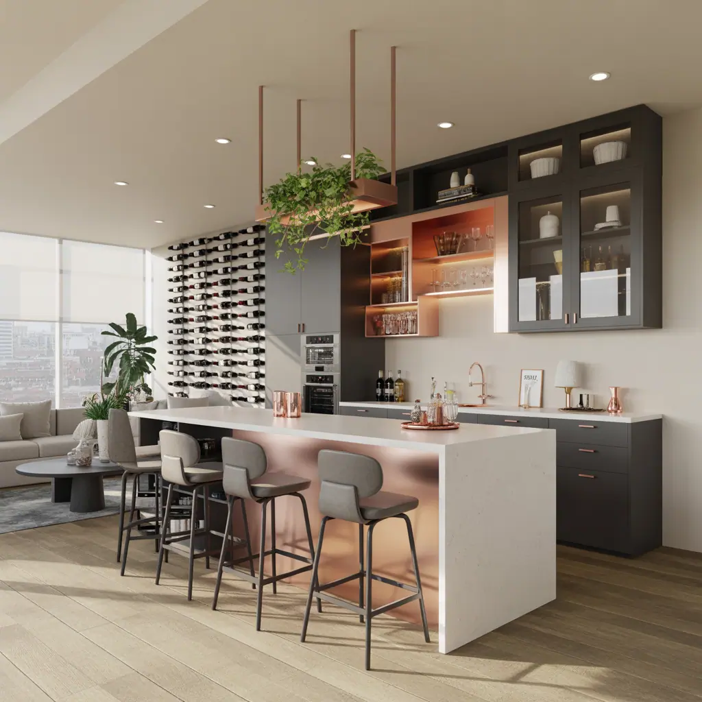 bar ideas for modern spaces