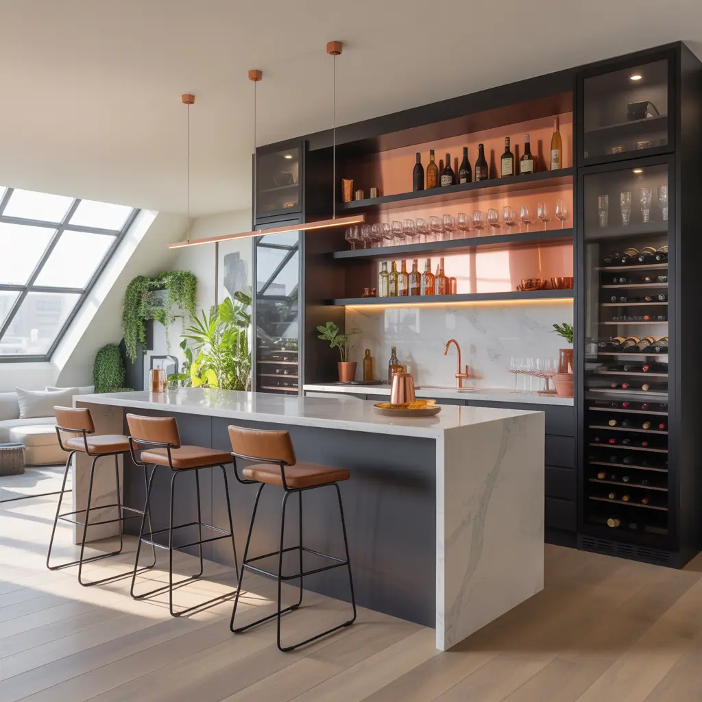 bar ideas for modern spaces