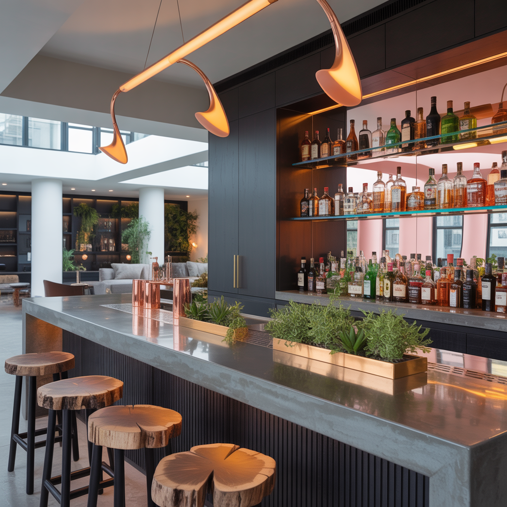 bar ideas for modern spaces