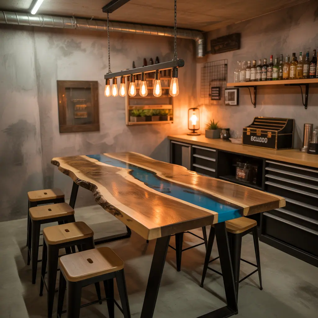 basement bar table inspiration