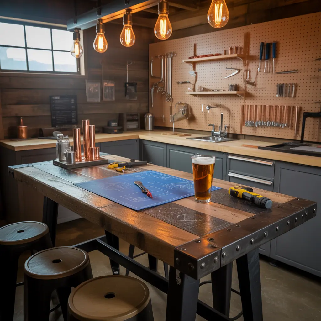 basement bar table inspiration