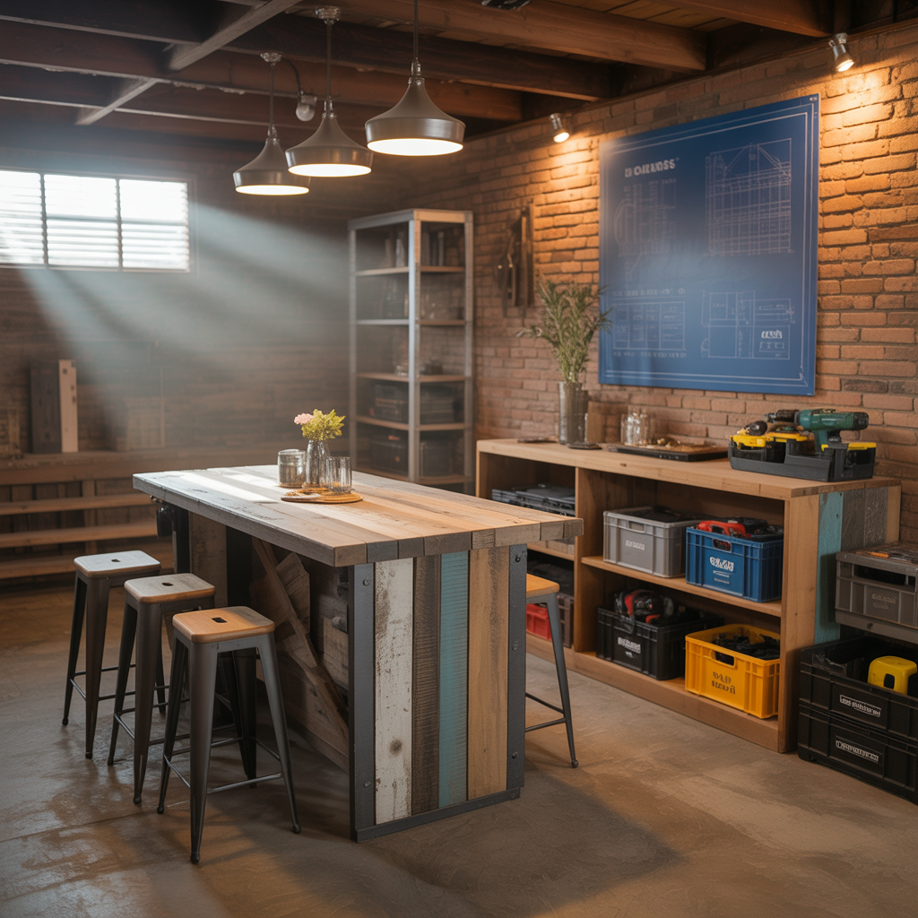basement bar table inspiration