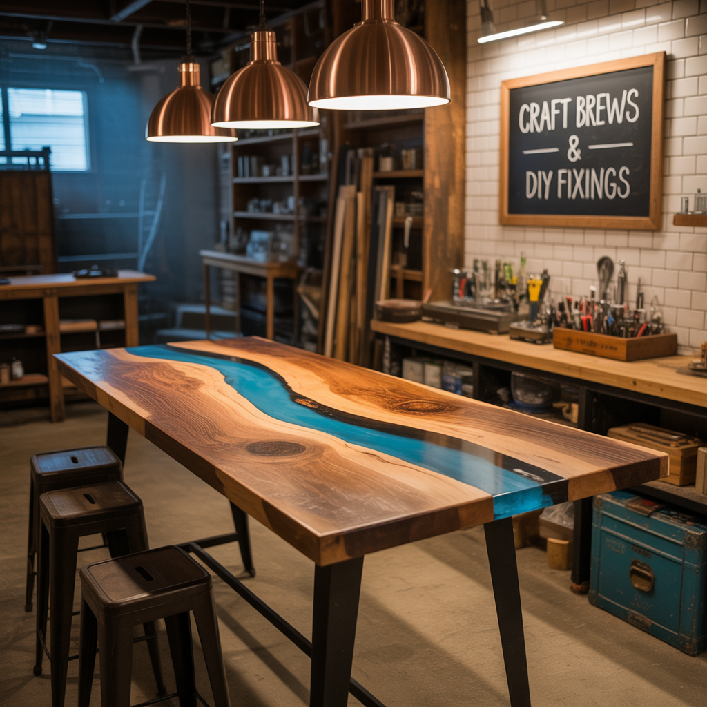 basement bar table inspiration