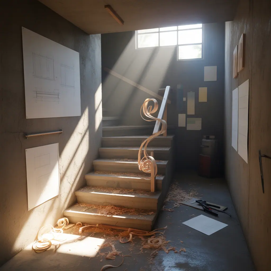 basement stairwell thoughts