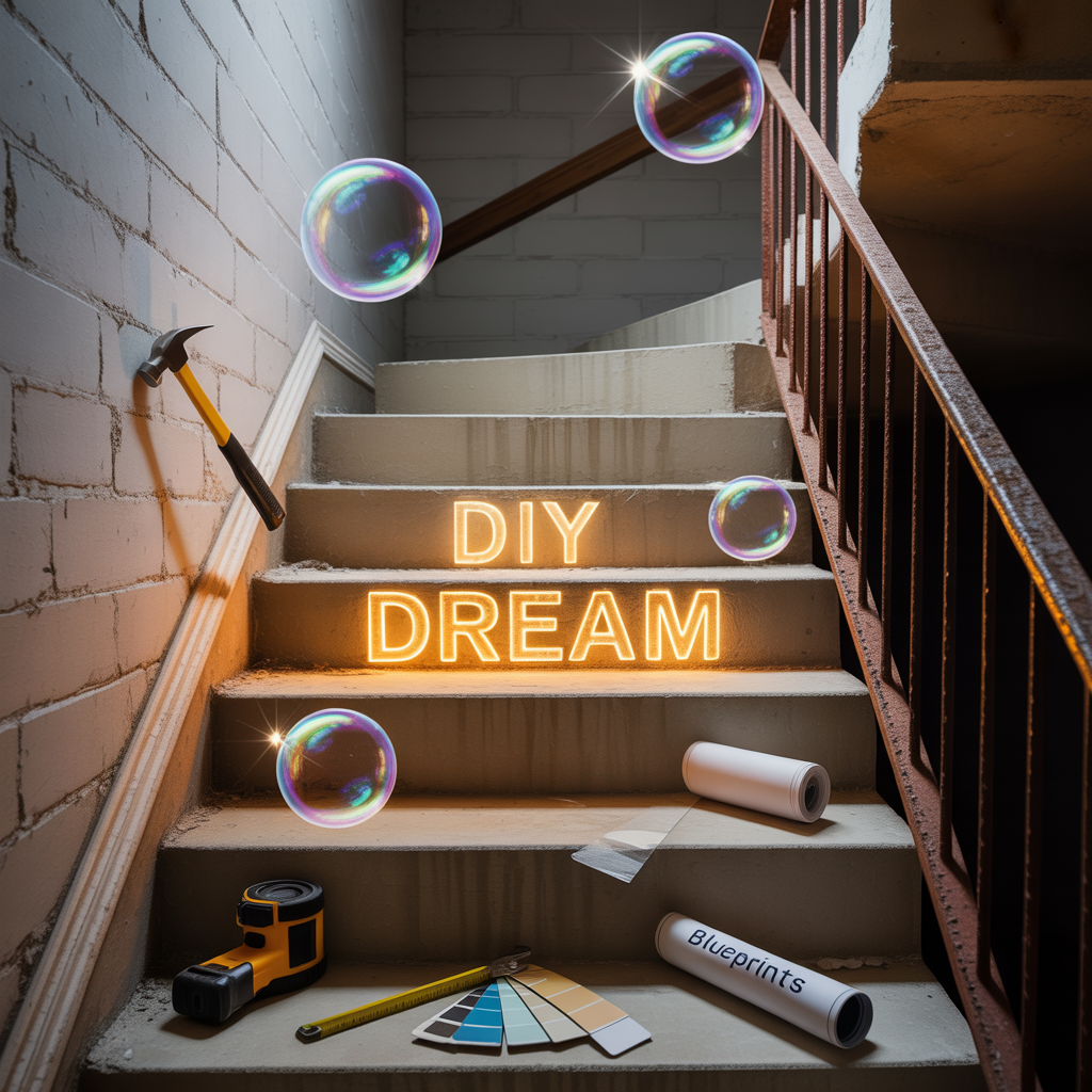 basement stairwell thoughts